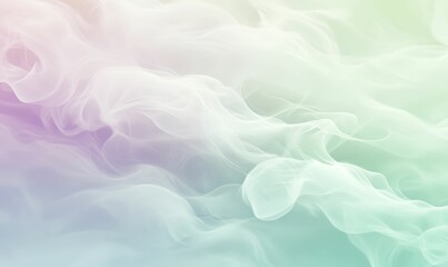 Obraz premium Abstract pastel green and purple background.