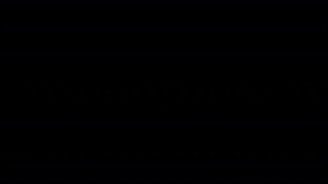 Colorful Hello Text Animation HD On Alpha