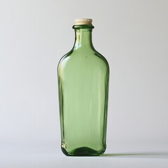empty green bottle