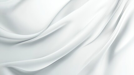 Soft White Fabric Texture with Elegant Flow
