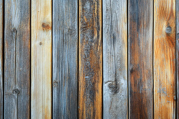 Naklejka premium Old Wooden Plank background. Wood texture. top view Wood plank texture Background. Wood art. vintage Wood texture 