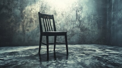 A Lonely Chair in a Dusty Room
