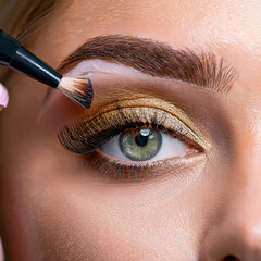 Masterful Eyebrow Grooming Close-Up Artistry