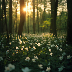 autumn in the forest