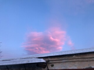 smoke from the chimney