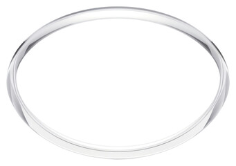 PNG  Transparent glass hoop sheet platinum jewelry silver.