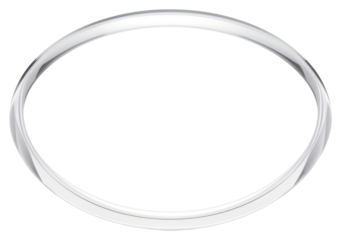 PNG  Transparent glass hoop sheet platinum jewelry silver.