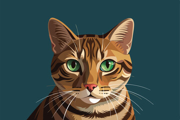 illustration of a cat