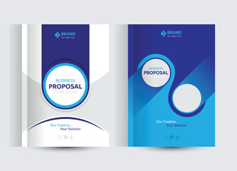 Corporate Business Proposal Catalog Cover Design Template