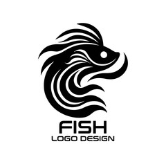 Fish Vector Logo Design