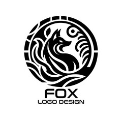 Fox Vector Logo Design