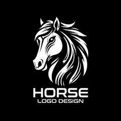 Horse Vector Logo Design