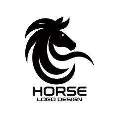 Horse Vector Logo Design