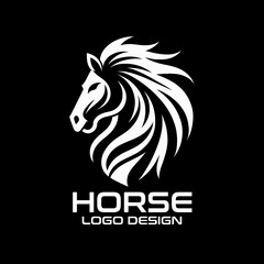 Horse Vector Logo Design