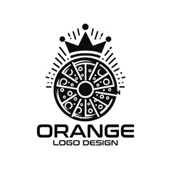 Orange Vector Logo Design