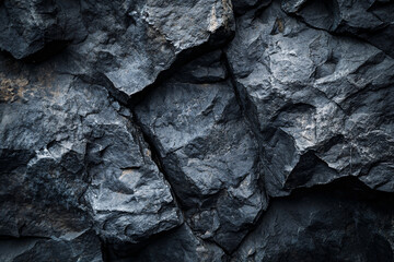 dark gray rough rocky mountain cliff texture background