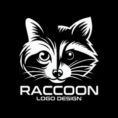 Raccoon Vector Logo Design