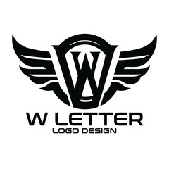 W Letter Vector Logo Design