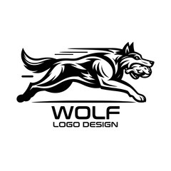 Wolf Vector Logo Design