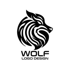 Wolf Vector Logo Design
