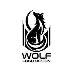 Wolf Vector Logo Design