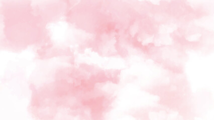 clouds in the pink sky