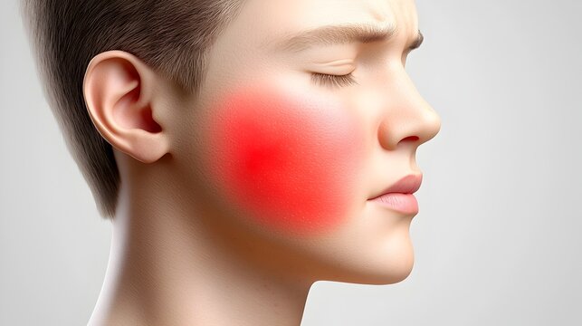 Bright Red Rash on Cheeks and Body   Erythema Infectiosum or Fifth Disease Viral Infection Symptoms