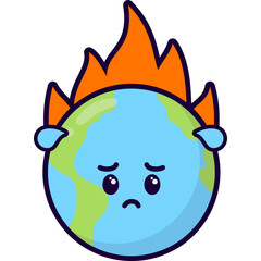 Global Warming Illustration