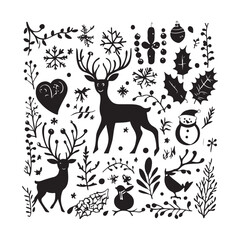 silhouette of a tree