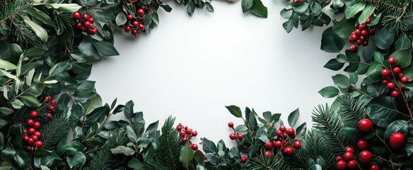 The Greenery with Red Berries