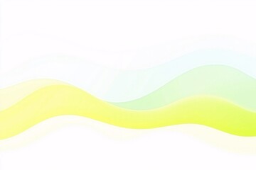 Fototapeta premium Abstract Wave Pattern Background - Pastel Colors & Smooth Curves
