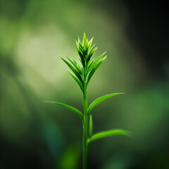 Obraz premium Nature in Full Bloom: The Serenity of a Floral Wonderland