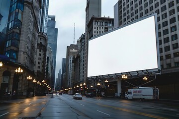 billboard, billboard in trafic, billboard in city, blank billboard, billboard in street 