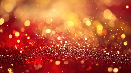 Shimmering Bokeh Background for Festive Events