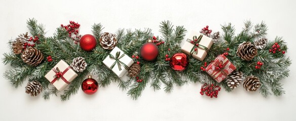 The Christmas Decoration Arrangement