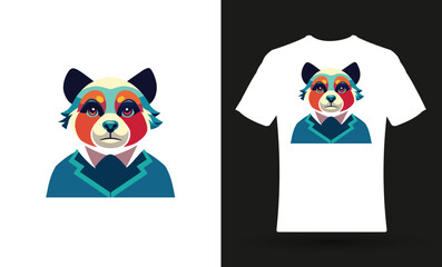 dog logo with t-shirt design