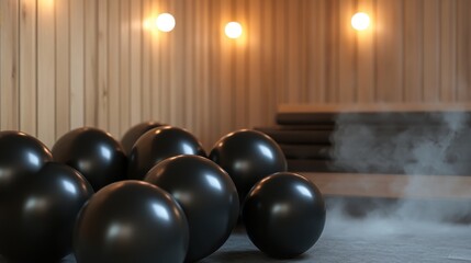Black Balloons in the Sauna, Black Friday Spa and Wellness Special Offer