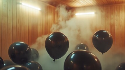 Black Balloons in the Sauna, Black Friday Spa and Wellness Special Offer