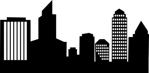 City Building Silhouette