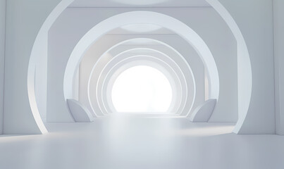 Fototapeta premium empty room with walls