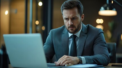 Lawyer representing a tech company in a patent dispute, reviewing evidence and preparing legal defenses