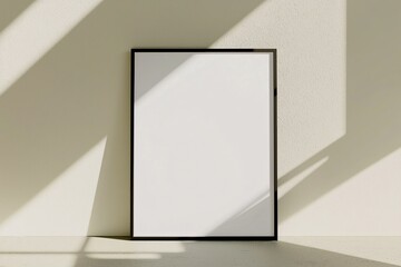 A streamlined poster template designed for effortless customization, offering generous space for text and a modern aesthetic perfect for promotions or notifications.