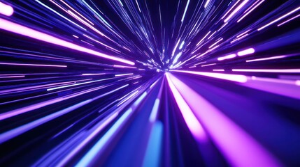 Abstract Light Trails