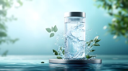 3D Animation of Water Filtration System Concept