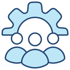 Team Management  Icon Element For Design