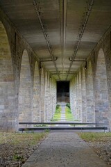 Fototapeta premium Bogenbrücke in Bayern Arched bridge in Bavaria