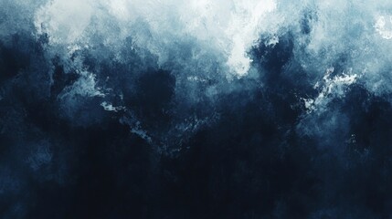 Abstract Ocean Waves Art