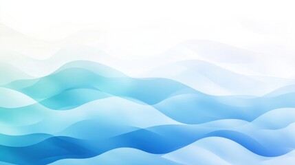 Fototapeta premium Blurred gradient from white to blue representing peaceful design concept