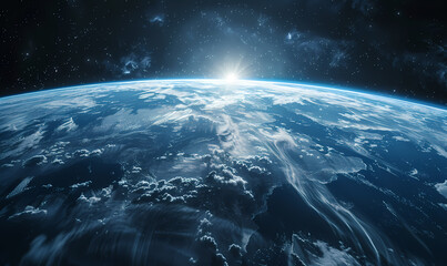 Obraz premium earth in space