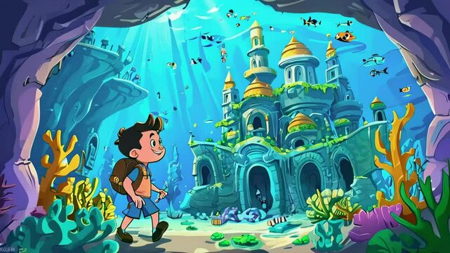 Adventure in Lost Undersea City